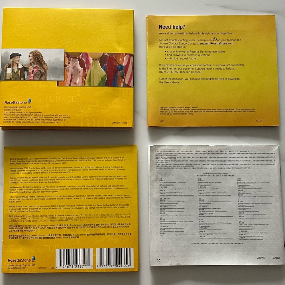 Rosetta Stone Spanish Language Learning Software Set - Picture 3 of 3